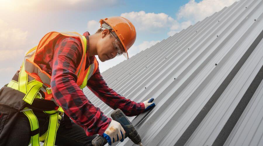 Professional metal roof installation in Banks, AR